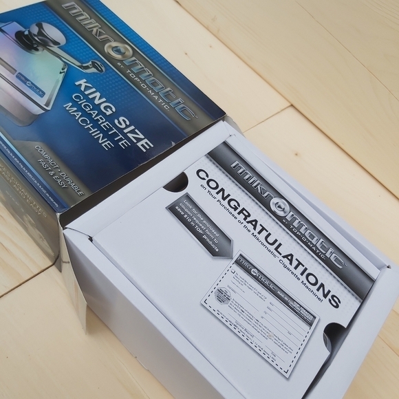 KING size cigarette maker MikrOmatic by Top-O-Matic rolling machine - Picture 11 of 11